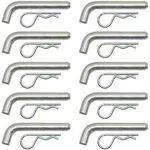 Buyers Products HP6253WC10 Hitch Pin, 5/8 Dia, 4 5/16 Usable Lg, Carbon. Fixed Price $21.65.