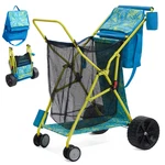 Old Bahama Bay Beach Cart Big Wheels For Sand Collapsible All-terrain. Fixed Price $151.03.