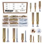 150PCS Heavy Duty Steel Wall Anchor With Screws Kit, Sizes Tree Shaped Stee.... Fixed Price $25.00.