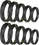 10 Rolls Bonsai Wires Anodized Aluminum Training 5 Sizes Black. Fixed Price $35.94.
