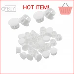 Qjaiune 1/2 Inch 13MM Hole Caps White Plastic Plugs, Flush Mount. Fixed Price $8.63.