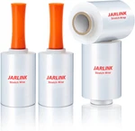 4 Pack Plastic Film Roll With Handles, 60 Gauge Thick, 5" X 1000FT. Fixed Price $50.79.