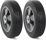 Ar-pro (2-PACK) 8" 2" Flat Free Solid Rubber Tire And Wheel, 3/4" Axles Bore. Fixed Price $36.95.