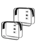 Wandf Tsa Approved Toiletry Bag, 2 Packs Travel Clear Quart Siz.... Fixed Price $14.27.