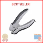 Bostitch Office Squeeze One-hole Punch, 10 Sheet Capacity, Lightweight, Gray/. Fixed Price $7.20.