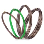 Zelarman Bonsai Wire Kit, 4 Rolls 1.0MM,1.5MM,2.0MM, 16 Ft (green+brown). Fixed Price $10.29.