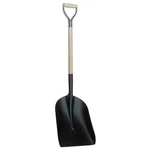 Westward 4LVR7 No. 16 Ga Scoop Shovel, Steel Blade, 27 In Natural Wood. Fixed Price $41.19.