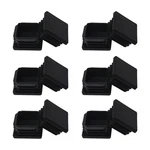 Surnews 1.25" 1/4 Square Tubing End Cap X Inch, Black. Fixed Price $18.98.