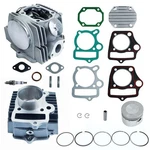 52.4MM Complete Cylinder Head Assembly With Spark Plug And Gaskets + Rebuild .... Fixed Price $105.93.