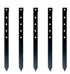 24PCS Metal Garden Landscape Edging Stakes BLACK,10IN Anchoring Landsc.... Fixed Price $39.02.
