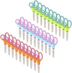 Summit Supplies 30 Pack Kids Scissors Bulk With Comfort Orange,blue,pink. Fixed Price $36.24.