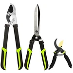 Yrtsh Loppers Hedge Clippers & Pruners Combo Set 3-PIECE Garden Tools For. Fixed Price $83.99.