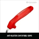 Corona Ct 3314 Stainless Steel Red Ergonomic Grip Trowel 7 In. Handle. Fixed Price $17.70.
