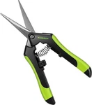 Vivosun 6.5" Hand Pruner Pruning Shear W/ Straight Stainless Black Green. Fixed Price $7.19.