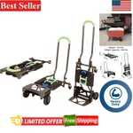 Lightweight Multi-position Hand Truck & Cart 300 Lb Capacity, Easy Store. Fixed Price $107.09.