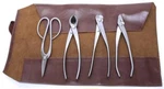 Bonsai Tools Set - 4 Pc Roshi Stainless Shears Concave Cutter Wire Pliers. Fixed Price $170.95.