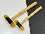 Nos Stanley Tools Usa 2PC Soft Face Hammer Set Pair Hickory Handle 57-594 57-595. Fixed Price $69.99.