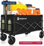 Originsure Collapsible Wagon Cart Foldable - Lightweight Portable Heavy Duty. Fixed Price $77.61.