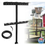 Fumingpal Trailer Tool Rack Shovel Holder - 6 Holes, Rubber Grommets. Fixed Price $91.94.
