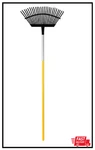 True Temper Lawn Rake 48 Aluminum Handle Lightweight Durable Steel 25-TINE. Fixed Price $24.76.