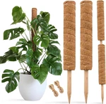 30 Inch Moss Pole For Climbing - 2 Pack 15 Coir Totem Plant Support W. Fixed Price $13.95.