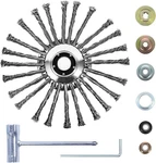 10 Inch Weed Eater Attachments, Steel Wire Wacker Blade With Universal A.... Fixed Price $40.97.