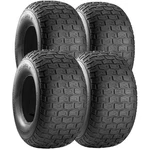(qty 4) 20X8.00-8 Carlstar Turf Saver Ii 63A3 Load Range Black Wall Tires. Fixed Price $302.96.