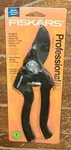 Fiskars Professional Bypass Pruner Cuts Up To 1" Branches & Stems Item #9124. Fixed Price $21.98.