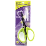 Karen Kay Buckley 4 Inch Perfect Scissors Micro Serrated Blade Green Handles. Fixed Price $30.29.