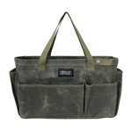 Portable Garden Camping Tool Storage Bag,waxed Canvas Firewood Carrier Tote B.... Fixed Price $31.82.