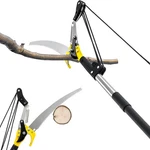 10.5FT Pole For Tree Trimming, 2-IN-1 Manual Pruner With Saw, Extend.... Fixed Price $61.81.