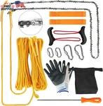 Premium 55 Inch High Limb Saw With Two ROPES,70 Sharp Teeth Blades On Both. Fixed Price $44.40.