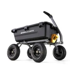 Gorilla Dump Cart 7-CU-FT Poly Garden Tool Black With 1200-LB Weight Capacity. Fixed Price $230.89.