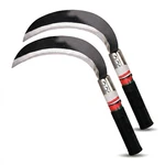 2 Pcs Hand Sickle Garden Tool, Manganese Steel Manual Weed Cutter Grass Hook .... Fixed Price $39.88.