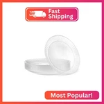 Plasticpro 30 Pack Crystal Like Clear Disposable 9 Inch Plates Dinner. Fixed Price $21.05.