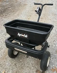 Agri-fab 125 Lb Broadcast Spreader Seeder Lawn Grass Fertilizer 45-02103. Fixed Price $74.59.