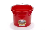 Little Giant Flat Back Plastic Animal Feed Bucket With Met. Fixed Price $27.99.