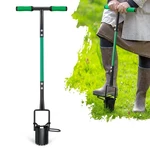 Altdorff Bulb Planter Tool, Sod Plugger With Long Handle Serrated Base, Green. Fixed Price $44.64.