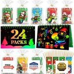 Skrajoi 24 Pack Christmas Scratch Party Favors For Kids - Rainbow. Fixed Price $60.96.