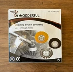 Wonderful Steel Weeding Brush Synthetic YKY0011213 Derusting Size 200X25.4MM 8". Fixed Price $6.00.