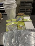 Tap My Trees 4 Bucket Lid Spiles Kit W/ 2 Books Maple Sugaring Home & Filter +. Fixed Price $239.94.