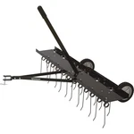 Strongway Tow-behind Dethatcher, 24 Spring Steel Tines, 48IN.W. Fixed Price $149.99.