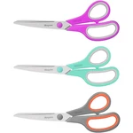 Scissors, Ibayam 8" All Purpose Bulk 3-PACK, Mint, Grey, Purple. Fixed Price $14.69.