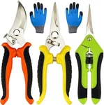 Pruning Shears, 4 Pack With Gardening Gloves, Clippers Handheld,. Fixed Price $14.19.