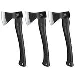 Throwing 3 Pack, 15-INCH Camping Hatchet, Carbon Steel Splitting Axe, F.... Fixed Price $78.97.
