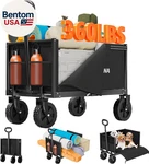 Yacona 1 Wagons Carts Foldable, 360LBS Lightweight With All Terrain. Fixed Price $66.28.