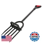 Ymachray 5-TINE Heavy Duty Pitch Fork Gardening Long Handled Digging. Fixed Price $77.34.