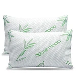 Elif Bamboo Pillows Adjustable Shredded Memory Foam Bed King Queen. Fixed Price $29.90.