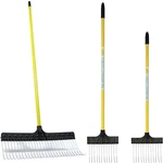 Groundskeeper Ii Deluxe Leaf Lawn Rake 21" W/ Shrub And Spot. Fixed Price $147.27.