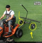 Yard Tuff YTF-72PSR In. Pine Straw Rake Tires Replacement Please Read Descrip. Fixed Price $60.00.